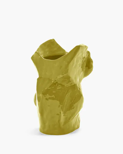 Serax Owl Vase Yellow - After Midnight fra Marni