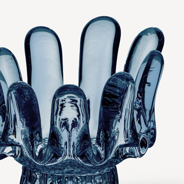 KostaBoda Sunflower Lyslykt  Bl&aring; 92 mm