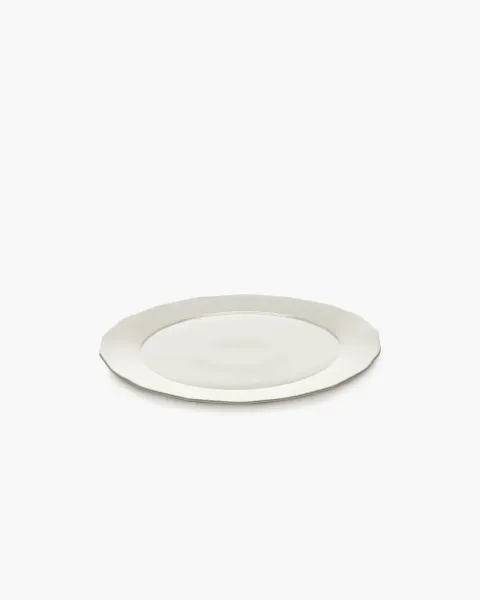 Serax Dinner Plate White Silhouette - Sergio Herman