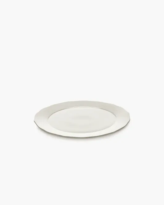 Hovedbilde Serax Dinner Plate White Silhouette - Sergio Herman
