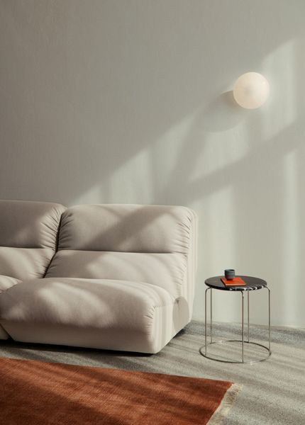 &Tradition Wire Stool VP11 Med Marmortopp