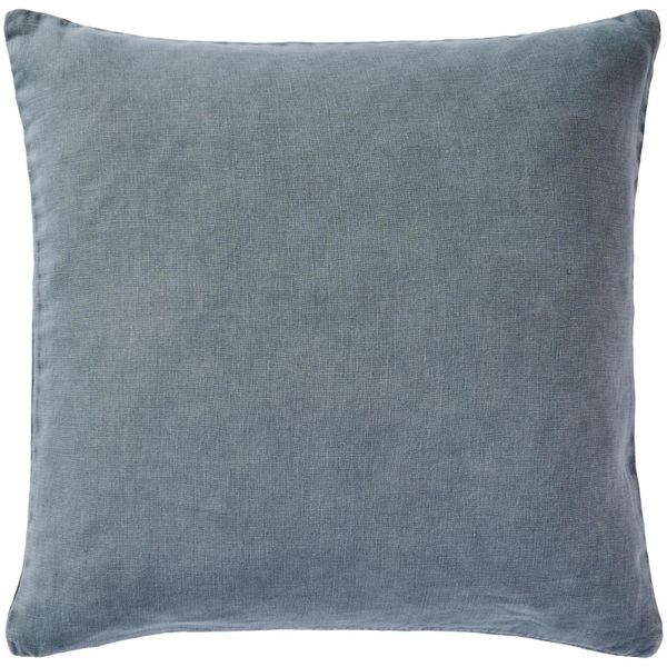 IB Laursen Pute i Lin Chalk Blue 50x50