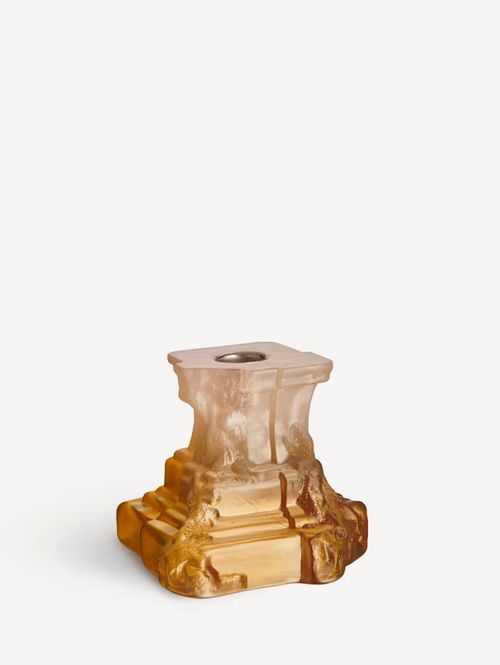 Hovedbilde KostaBoda Rocky Baroque Lysestake, Amber Haze 95 mm